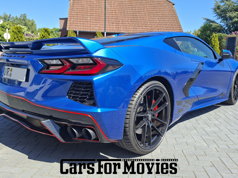 CarsForMovies | Chevrolet  C8 Stingray 2024 USA Blau Grau Zivilfahrzeug Coupe DE - Mecklenburg-Vorpommern 7698 